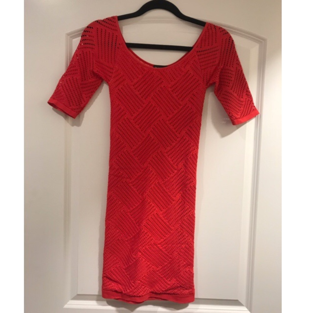 Red Bebe Dress - Picture 2 of 3